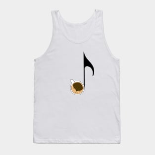 Coffee and music Tank Top